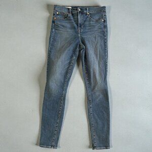 GAP True Skinny High Rise Denim Blue  Jeans Size 31 / 12 Tall